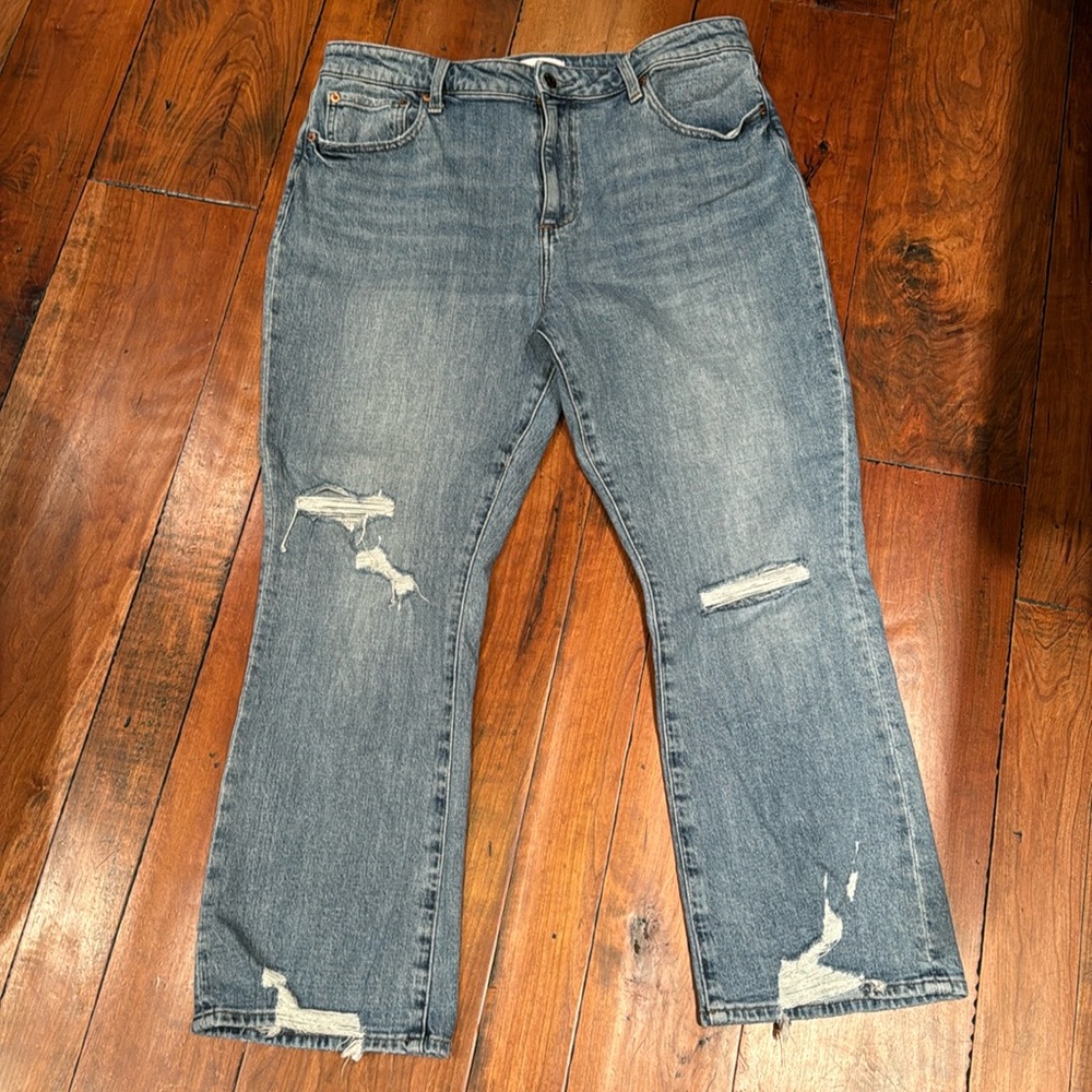 Pistola cropped denim size 32